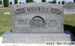 Lee Webb Merrill