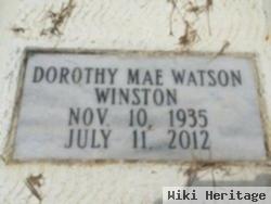 Dorothy Mae Watson Winston