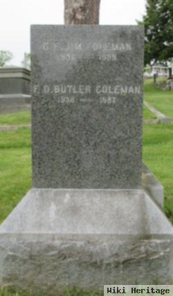 F D Butler Coleman