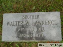 Walter W Lawrence