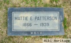 Mattie E. Patterson