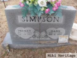 Hazel Blanche Geary Simpson