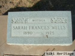 Sarah Frances Wells