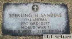 Sterling H Sanders