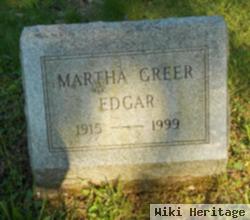 Martha Greer Edgar