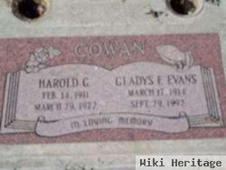 Harold G Cowan