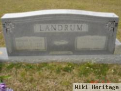 Lonnie Edward "eddie" Landrum