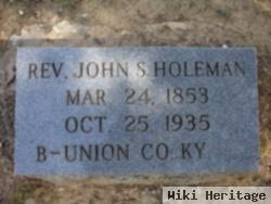 Rev John Squire Holeman