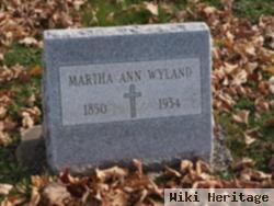 Martha Ann Miller Wyland