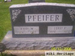 Lulu E. Bennett Pfeifer