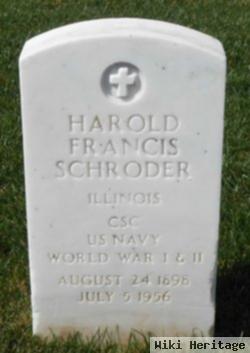 Harold Francis Schroder