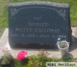 Shirley Ann "pat" Miller Galloway