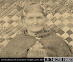 Martha Elizabeth Hamilton Rhoads