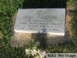 Louisa C Koester