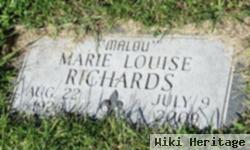 Marie Louise "malou" Richards