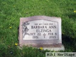 Barbara Ann Thornell Elzinga