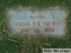 Susanna R B Vanwhy