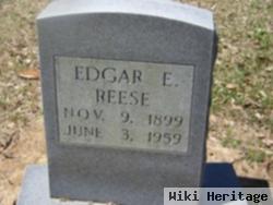 Edgar E Reese