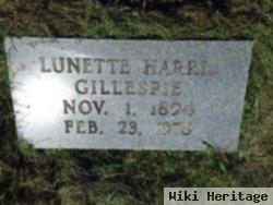 Lunette Harris Gillespie