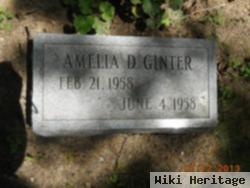 Amelia D Ginter