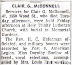 Clair Guy Mcdonnell