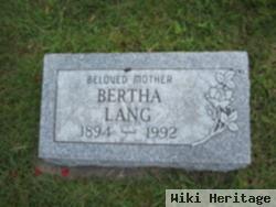 Bertha Lang