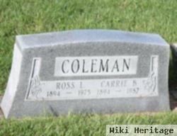 Ross L Coleman