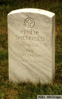 Pvt Philip Sheffield