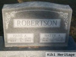 Hattie A. Bennington Robertson