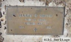 Harry E Smith