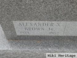 Alexander S Brown, Jr