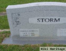 Harold Edward Storm