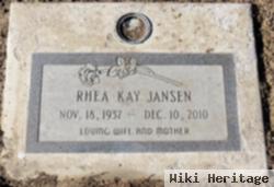 Rhea Kay Stover Jansen