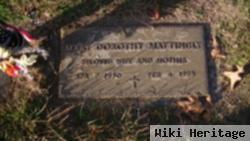 Mary Dorothy Wimsatt Mattingly