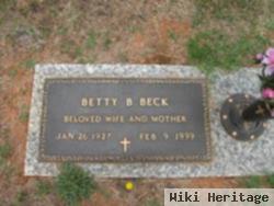 Betty B. Beck