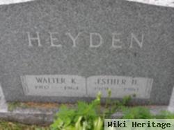 Esther H Heyden