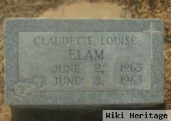 Claudette Louise Elam