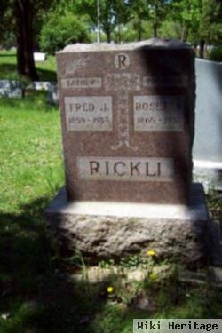 Fred J. Rickli