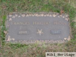 Frances Hilgert Higgs