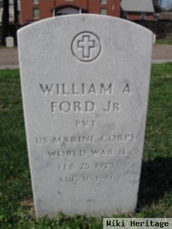 Pvt William Arthur Ford, Jr