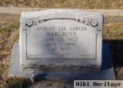 Shirley Lee Lawler Hargrove