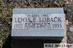 Lewis Emerson "louie" Loback