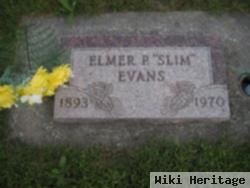 Elmer P "slim" Evans