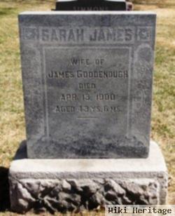 Sarah James Goodenough