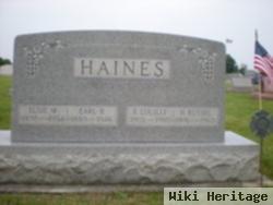 Earl R Haines