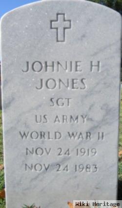 Johnie H Jones