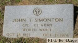 John Thomas Simonton