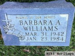 Barbara A. Gregorini Williams