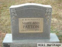 Mary Ann Patton
