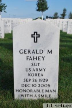 Sgt Gerald M Fahey